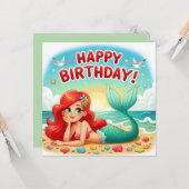 子供の誕生日カード カード (正面/裏面インサイチュ)