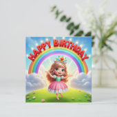 子供の誕生日カード カード (スタンド正面)