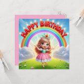 子供の誕生日カード カード (正面/裏面インサイチュ)