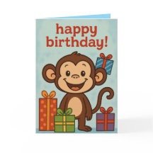 子供の誕生日カード