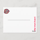 子供の誕生日カード ポストカード (裏面)