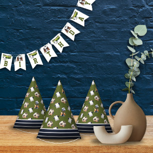 子供の誕生日サッカーボールスポーツ パーティーハット