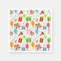 子供の誕生日テーマプリント