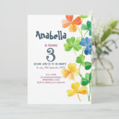 子供の誕生日パーティの招待状サンパトリックの日 招待状 (スタンド正面)