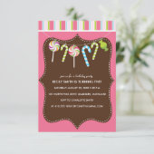 子供の誕生日パーティの招待状 招待状 (スタンド正面)