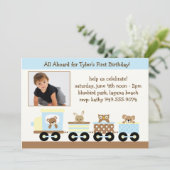 子供の誕生日パーティの招待状 招待状 (スタンド正面)