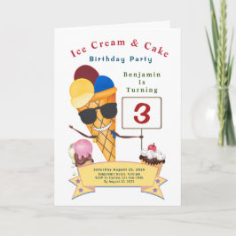 子供の誕生日パーティーおもしろいかわいい カード