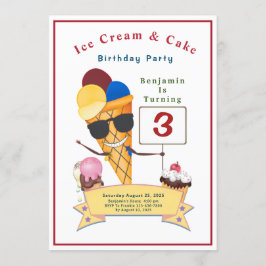 子供の誕生日パーティーおもしろいかわいい 招待状