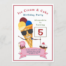 子供の誕生日パーティーおもしろいかわいい 招待状