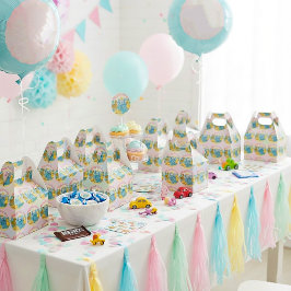 子供の誕生日パーティーのお礼箱 - ギフト フェイバーボックス