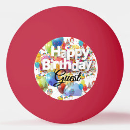 子供の誕生日パーティーのお返し 卓球ボール