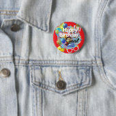 子供の誕生日パーティーのお返し 缶バッジ (インサイチュ)