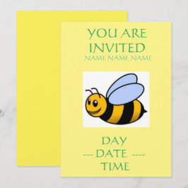 子供の誕生日パーティーの招待状セット 招待状