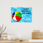 子供の誕生日パーティーの装飾 ポスター (キッチン)