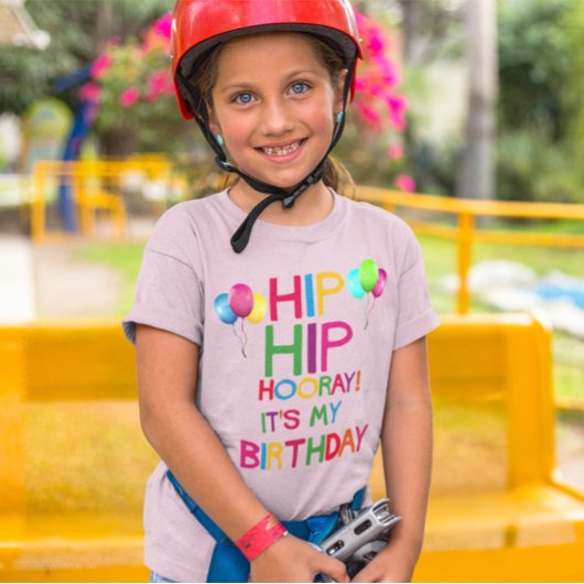 子供の誕生日パーティーカスタムデザイン Tシャツ