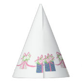 子供の誕生日パーティーハット – ONE – ギフトテーマ パーティーハット (裏面)