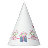 子供の誕生日パーティーハット – ONE – ギフトテーマ パーティーハット (左)