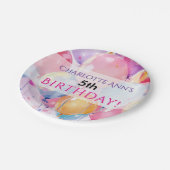 子供の誕生日パーティーバルーン優先供給 ペーパープレート (アングル)