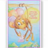 子供の誕生日パーティープランナーシール シール (正面)