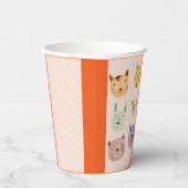 子供の誕生日パーティー動物パーティー 紙コップ (右)