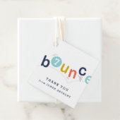 子供の誕生日パーティー感謝していユーメッセージカード フェイバータグ (インサイチュ)