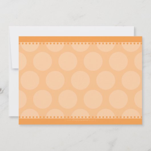 子供の誕生日パーティー招待状かわいいアイスクリームコーン 招待状 (裏面)