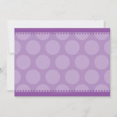 子供の誕生日パーティー招待状かわいいアイスクリームコーン 招待状 (裏面)