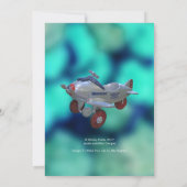 子供の誕生日パーティー招待状 招待状 (裏面)