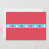 子供の誕生日パーティー - カーニバル入場券 招待状 (裏面)