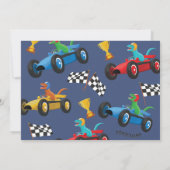 子供の誕生日パーティー　個別のお知らせ 招待状 (裏面)