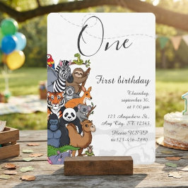子供の誕生日パーティー 招待状