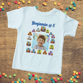 子供の誕生日パーティーTシャツベビー恐竜テーマ