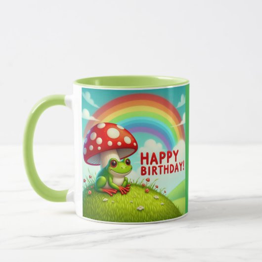 子供の誕生日マグカップ マグカップ (左)