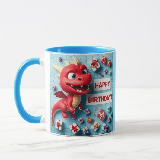 子供の誕生日マグ マグカップ (左)