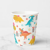 子供の誕生日恐竜パーティー 紙コップ (左)