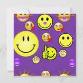 子供の誕生日招待状カード 招待状 (裏面)