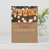 子供の誕生日招待状群 招待状 (スタンド正面)