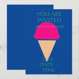 子供の誕生日招待状群 招待状