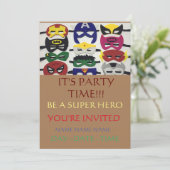 子供の誕生日招待状群 招待状 (スタンド正面)