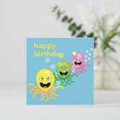 子供の誕生日招待状 招待状 (スタンド正面)