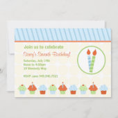 子供の誕生日招待状 招待状 (正面)