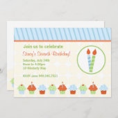 子供の誕生日招待状 招待状 (正面/裏面)