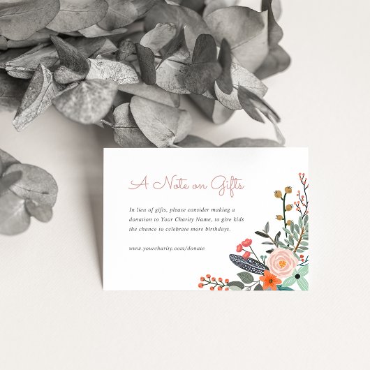 子供の誕生日贈与に代わる贈与 エンクロージャーカード