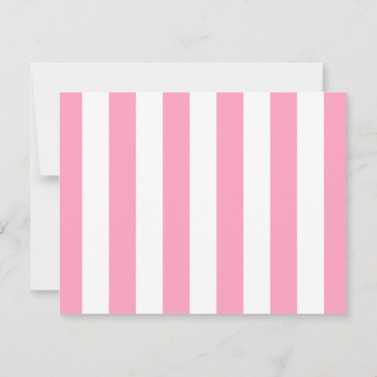 子供の誕生日、かわいいアイスクリームのパーティの招待状 招待状 (裏面)