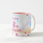 子供の誕生日 ツートーンマグカップ (正面右)