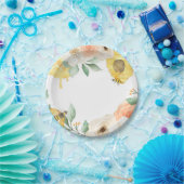 子供の誕生日、ハニービー、ビーをテーマにした ペーパープレート (パーティー)