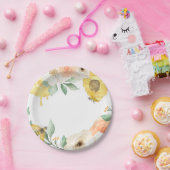 子供の誕生日、ハニービー、ビーをテーマにした ペーパープレート (パーティー)