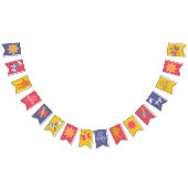 子供の誕生日 バンティングフラッグ (全)
