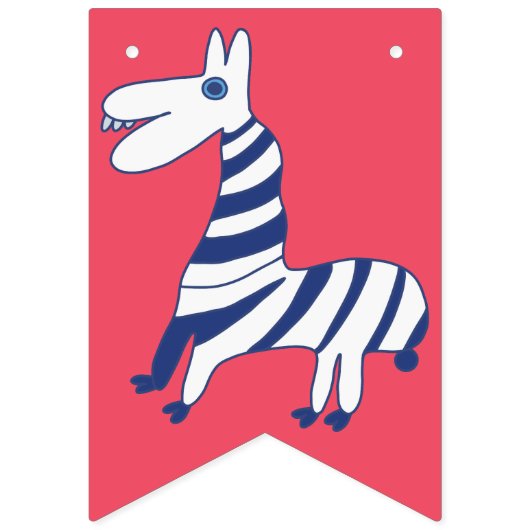 子供の誕生日 バンティングフラッグ (第2の旗)