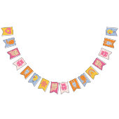 子供の誕生日 バンティングフラッグ (全)